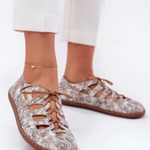 Baleriny Model Maciejka 06835-25/00-1 Gold - Step in style