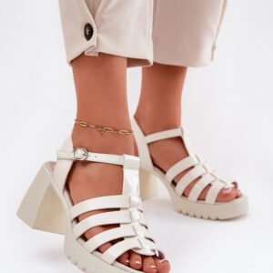 Sandały Model Vinceza 66621 Light Beige - Step in style