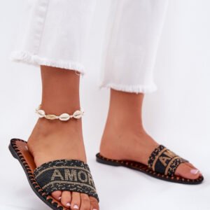 Sandał Klapki Model Dorfedi SS-146 Black - Step in style