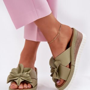 Sandał Klapki Model Artiker 52C0503 Green - Step in style