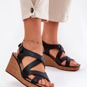 Sandały Model Sergio Leone SK223 Black - Step in style