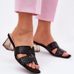 Sandał Klapki Model Vinceza 62230 Black - Step in style