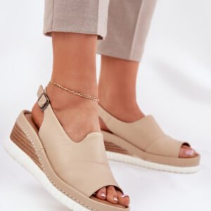 Sandały Model Artiker 56C0919 Beige - Step in style