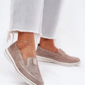 Półbuty Model Redileine 23PB17-5364 Gold - Step in style