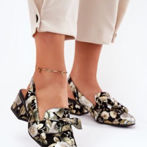 Czółenka Model N6539-44 Black - Step in style