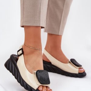 Sandały Model Artiker 56C1567 Beige - Step in style