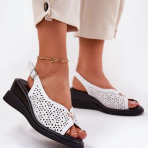 Sandały Model Vinceza 79529 White - Step in style