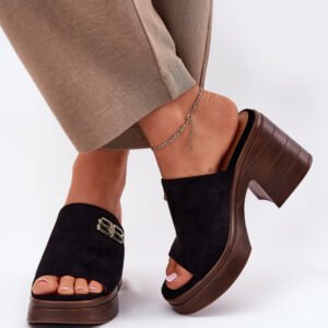 Sandał Klapki Model Vinceza 17400 Black - Step in style