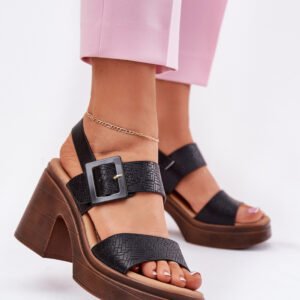 Sandały Model Vinceza 17387 Black - Step in style