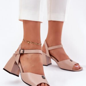 Sandały Model Vinceza 62235 Beige - Step in style