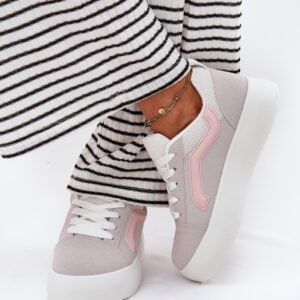 Buty Sportowe Model Tellnira BL606P Grey - Step in style