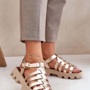 Sandały Model Zazoo 3695 Gold - Step in style