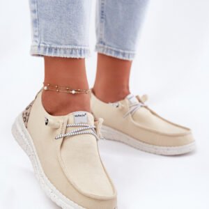 Półbuty Model McKeylor 96116 Beige - Step in style