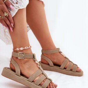 Sandały Model Kartia NN615 Khaki - Step in style