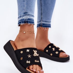 Sandał Klapki Model Vinceza 66741 Black - Step in style