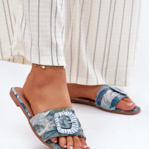 Sandał Klapki Model Clariola G469 Blue - Step in style