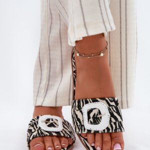 Sandał Klapki Model Clariola G469 Zebra - Step in style