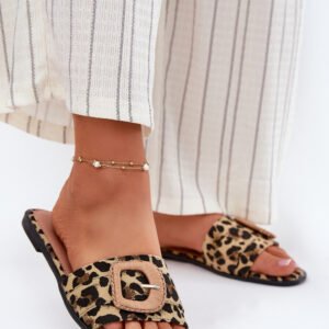Sandał Klapki Model Clariola G469 Panterka - Step in style