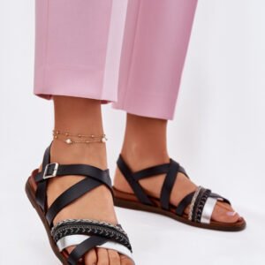 Sandały Model Sergio Leone SK087H Black - Step in style