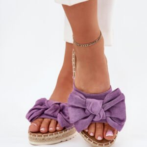 Sandał Klapki Model Alpireda C-639 Violet - Step in style