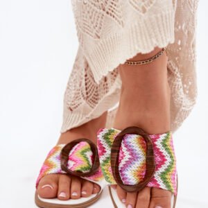 Sandał Klapki Model Luwam 2009 White - Step in style