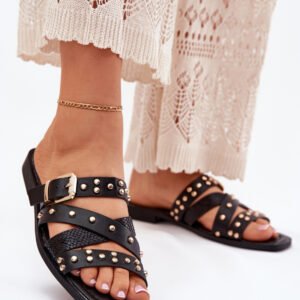 Sandał Klapki Model Manitte 9706 Black - Step in style