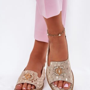 Sandały Model S.Barski KV51-096 Gold - Step in style