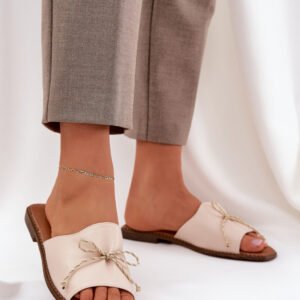 Sandał Klapki Model Deonelis M509 Beige - Step in style