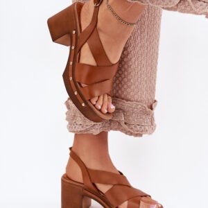 Sandały Model Zazoo 1081 Brown - Step in style