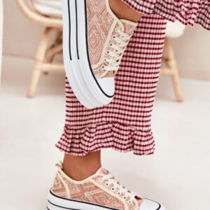 Trampki Model Melina 806-4D Pink - Step in style