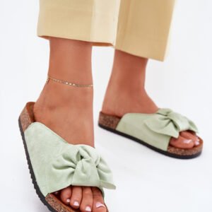 Sandał Klapki Model Seressa WD293 Mint - Step in style