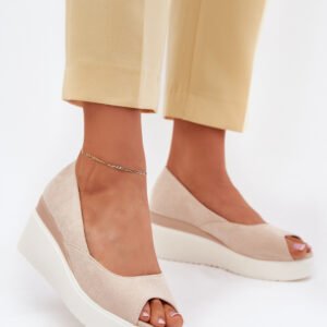 Sandały Model Velira JH528P Beige - Step in style