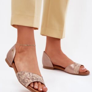 Sandały Model Maciejka 06947-25 Gold - Step in style