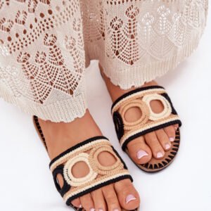 Sandał Klapki Model Nirina LX9607 Black - Step in style