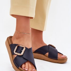 Sandał Klapki Model Inblu ED0003IU Navy - Step in style