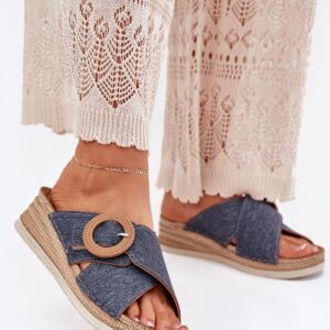 Sandał Klapki Model Inblu RV000012 Blue - Step in style