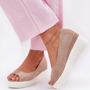 Sandały Model Velira JH528P Beige - Step in style