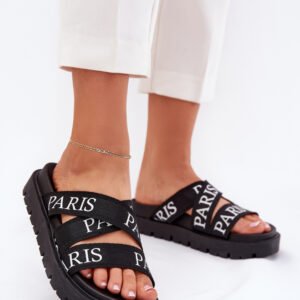 Sandał Klapki Model Celinea BG221P Black - Step in style