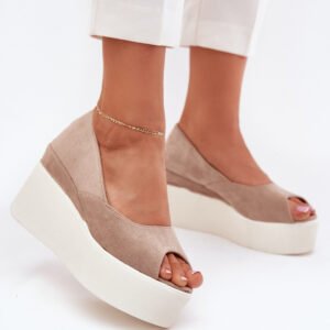 Sandały Model Felyra JH530P Beige - Step in style