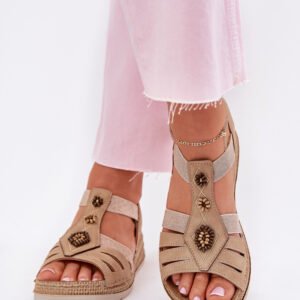 Sandały Model Inblu RV000015 Beige - Step in style