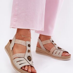 Sandały Model Inblu RV000015 Light Beige - Step in style