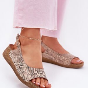 Sandały Model Maciejka L7069-04 Beige - Step in style