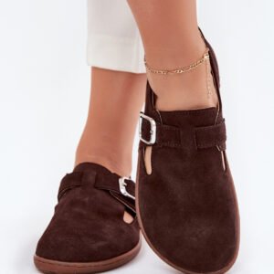 Półbuty Modle Zazoo N1261 Czekolada - Step in style
