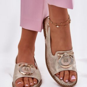 Sandały Model S.Barski KV51-003 Gold - Step in style