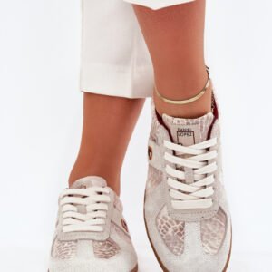 Buty Sportowe Model Daniel Lopez SS2D4032 Beige Wzór - Step in style