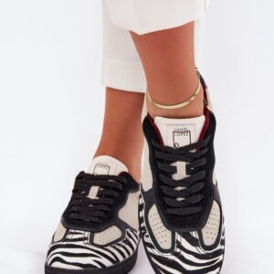Buty Sportowe Model Daniel Lopez SS2D4015 Zebra Beige - Step in style