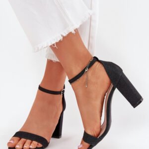 Sandały Model Kavina 1-215 Black - Step in style