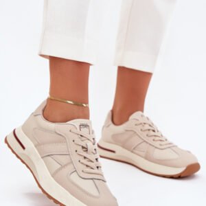 Buty Sportowe Model Daniel Lopez SS2D4043 Beige - Step in style