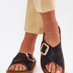 Sandał Klapki Model Inblu ED000025 Black - Step in style