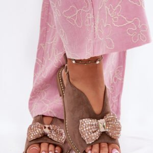 Sandały Model S.Barski KV51-014 Dark Beige - Step in style